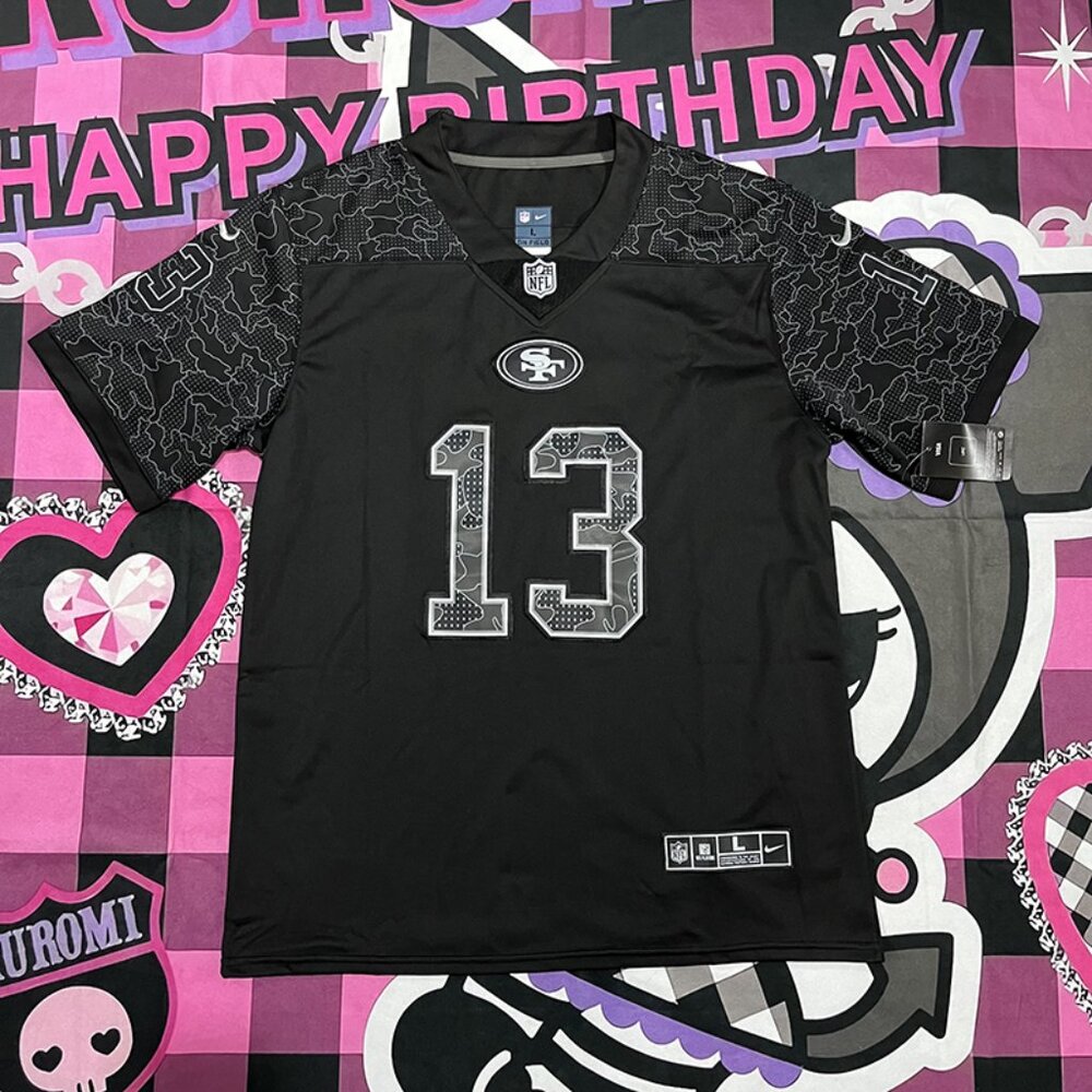 San Francisco 49ers Black Jersey #13 Brock Purdy NFL